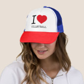 I LIEBE VOLLEYBALL TRUCKERKAPPE (Beispiel)