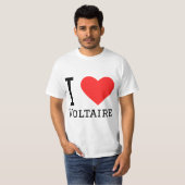 I Liebe Voltaire T-Shirt (Vorne ganz)