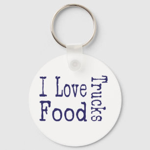 I Liebe von Lastkraftwagen Schlüsselanhänger