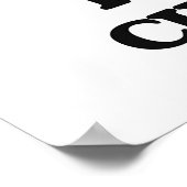 i LIEBE von LOW-HARTS Poster (Ecke)