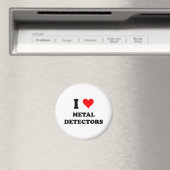 I Liebe von Metalldetektoren Magnet (In Situ (Geschirrspüler))