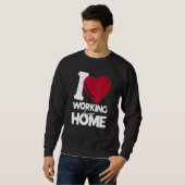 I Liebe von Zuhause Sweatshirt (Vorne ganz)