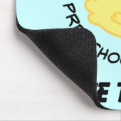 I Liebe, Vorschullehrer-Geschenk zu unterrichten Mousepad (Ecke)