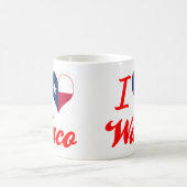 I Liebe Waco, Texas Kaffeetasse (Mittel)