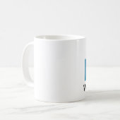 I Liebe Waconia Minnesota Kaffeetasse (Vorderseite Links)