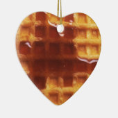 I Liebe Waffeln Keramik Ornament (Rechts)
