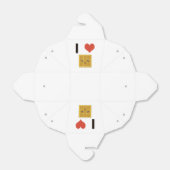 I Liebe Waffles Geschenkschachtel (Ungefaltet)