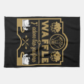 I Liebe Waffles Geschirrtuch (Horizontal)