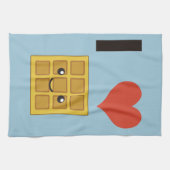 I Liebe Waffles Handtuch (Horizontal)
