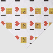 I Liebe Waffles Seidenpapier (Ausschnitt)