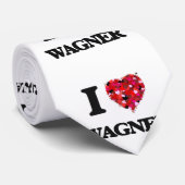 I Liebe Wagner Krawatte (Gerollt)