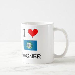 I Liebe Wagner South Dakota Kaffeetasse