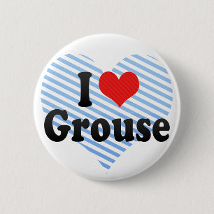 I Liebe-Waldhuhn Button