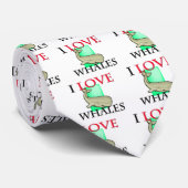 I Liebe-Wale Krawatte (Gerollt)
