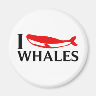 I Liebe-Wale Magnet