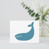 I Liebe Wale Postkarte (Stehend Vorderseite)