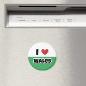 I Liebe Wales Magnet (In Situ (Geschirrspüler))