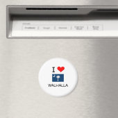 I Liebe Walhalla South Carolina Magnet (In Situ (Geschirrspüler))