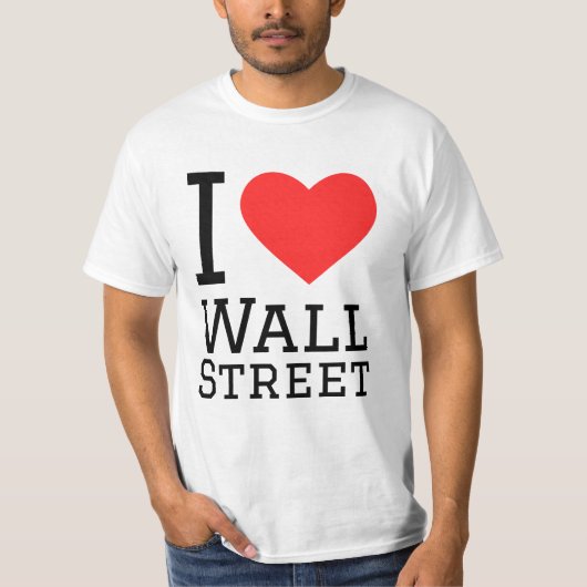 I Liebe Wall Street T-Shirt (Vorderseite)