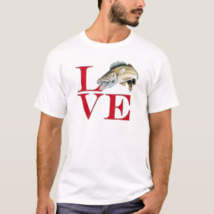 I Liebe Walleye T-Shirt