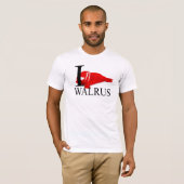 I Liebe-Walross-T - Shirts (Vorne ganz)