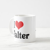 I Liebe Walter Kaffeetasse (Vorderseite Links)