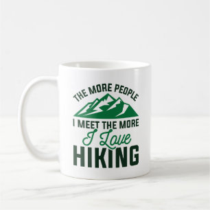 I Liebe Wandern Kaffeetasse