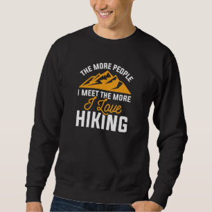I Liebe Wandern Sweatshirt