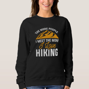 I Liebe Wandern Sweatshirt