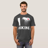 I Liebe Wandern T-Shirt (Vorne ganz)