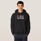 I Liebe Warme Mamas Hoodie (Vorne ganz)