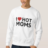 I Liebe Warme Mamas Sweatshirt (Vorderseite)