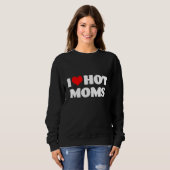 I Liebe Warme Mamas Sweatshirt (Vorne ganz)