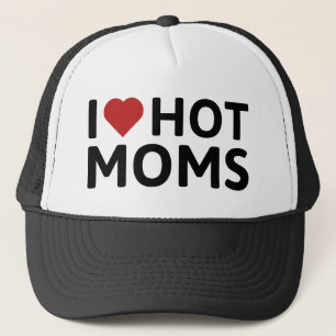 I Liebe Warme Mamas Truckerkappe