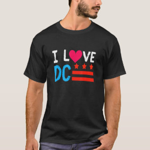 I Liebe Washington D C Bezirk Columbia T-Shirt