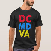 I Liebe Washington D C DMV Native 2 T-Shirt (Vorderseite)