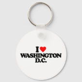 I LIEBE WASHINGTON D.C. SCHLÜSSELANHÄNGER (Vorderseite)