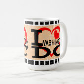 I Liebe Washington D.C. - Tasse (VorderseiteRechts)