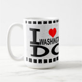 I Liebe Washington D.C. - Tasse (Links)