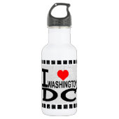 I Liebe Washington D.C - Trinkflasche (Vorderseite)