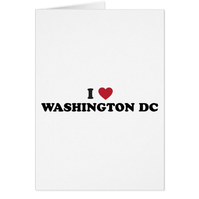 I Liebe-Washington DC (Vorne)