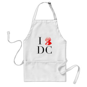 I Liebe (Washington) DC Schürze