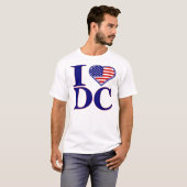 I Liebe-Washington DC weiter des Juli-Ausgaben-T - T-Shirt (Vorne ganz)