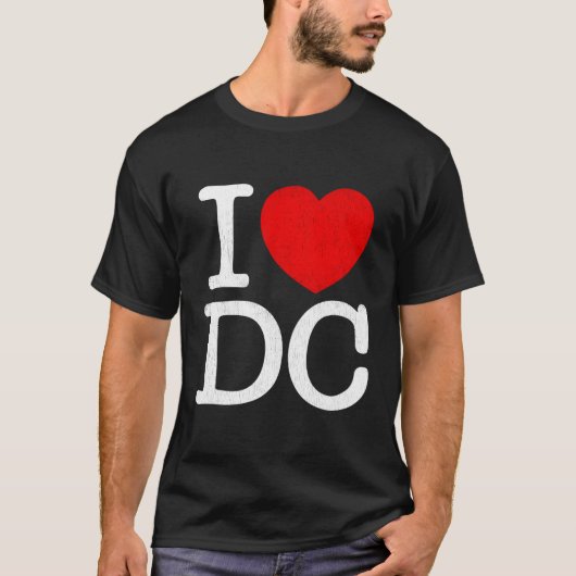 I Liebe Washington erschüttert, T-Shirt (Vorderseite)