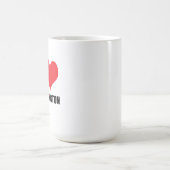 I Liebe Washington Kaffeetasse (Mittel)