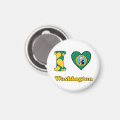 I Liebe Washington Magnet (Vorderseite/Rückseite)