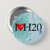 I Liebe-Wasser Button (Vorne & Hinten)