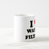 I Liebe-Wasser-Filter Kaffeetasse (Mittel)