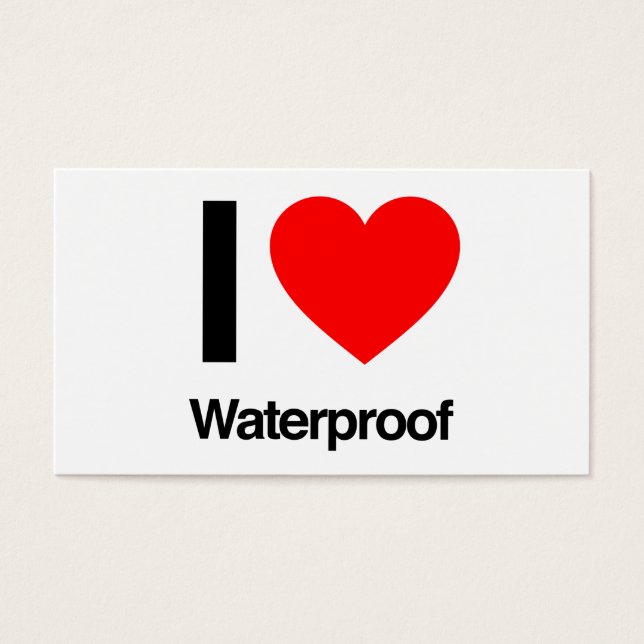 i Liebe wasserdicht (Vorderseite)
