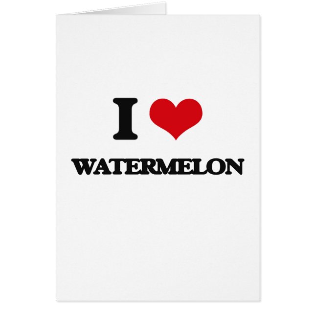 I Liebe-Wassermelone (Vorne)